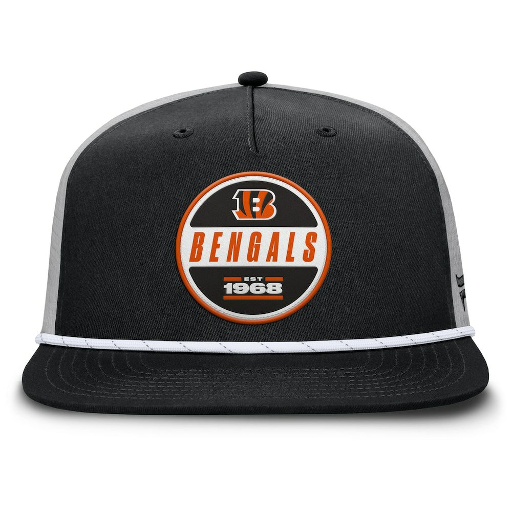 Cincinnati Bengals Edge Rush Trucker Adjustable Hat Black/Gray