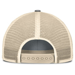 Las Vegas Raiders Heritage Bootleg Trucker Adjustable Hat Gray