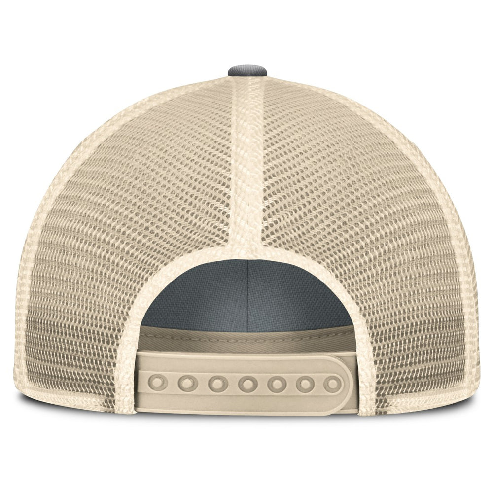 Green Bay Packers Heritage Bootleg Trucker Adjustable Hat Gray