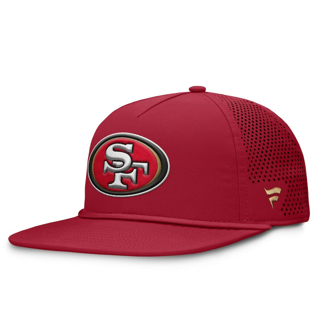 San Francisco 49ers Cryptic Trucker Adjustable Hat Scarlet