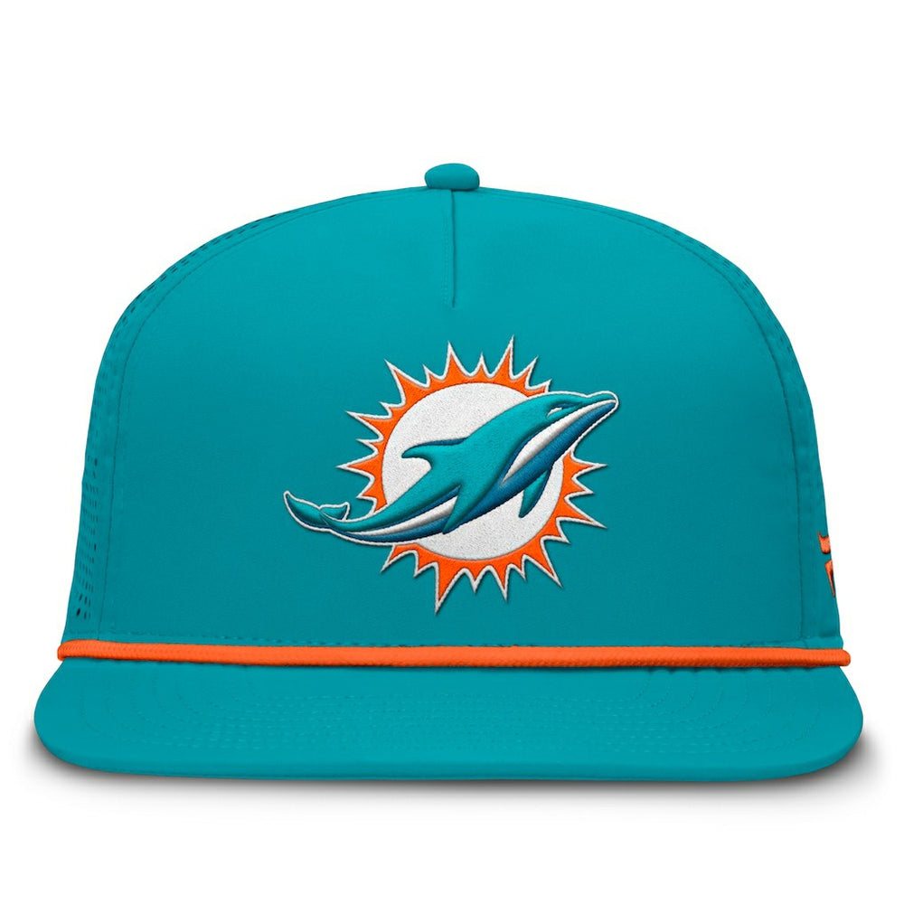 Miami Dolphins Cryptic Trucker Adjustable Hat Aqua