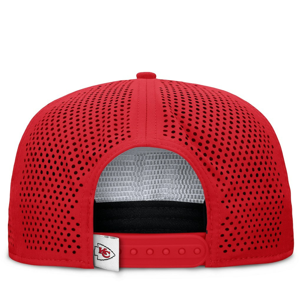 Kansas City Chiefs Cryptic Trucker Adjustable Hat Red