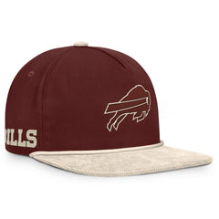 Buffalo Bills NFL Reminisce Golfer Adjustable Hat Brown