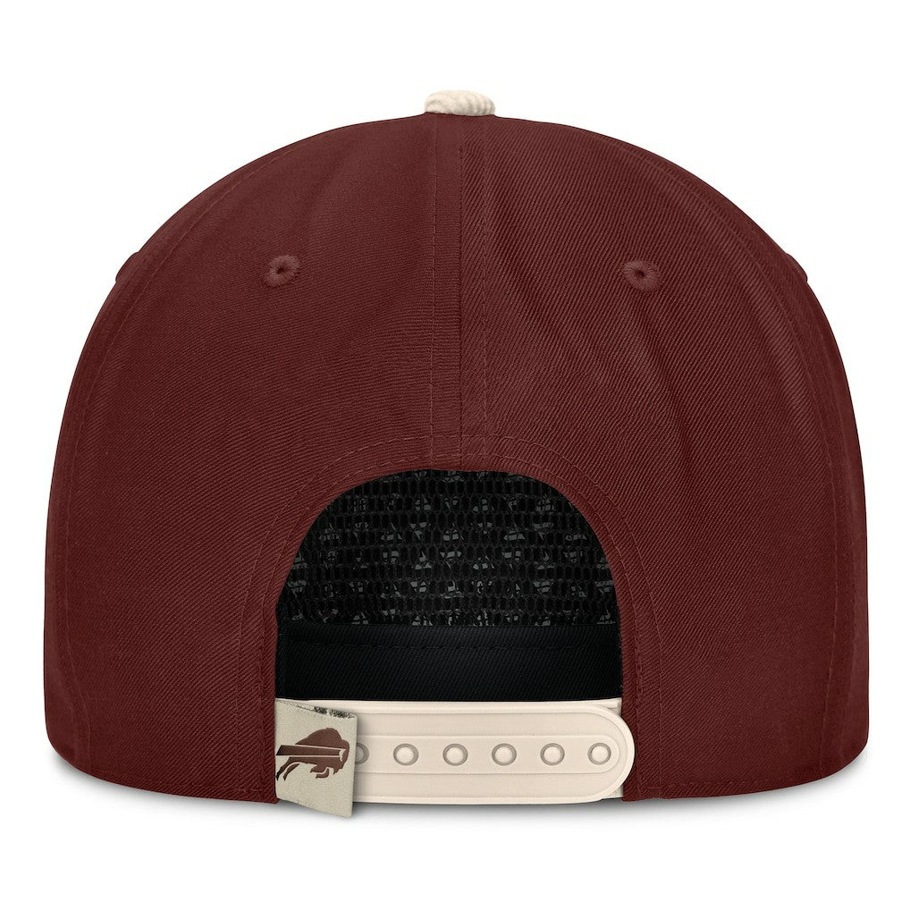 Buffalo Bills NFL Reminisce Golfer Adjustable Hat Brown