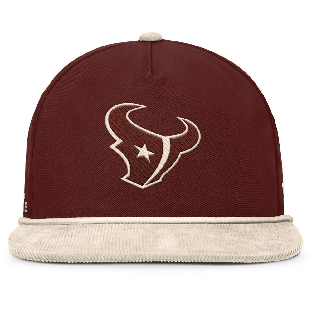 Houston Texans NFL Reminisce Golfer Adjustable Hat Brown