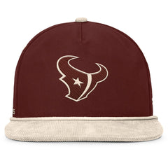 Houston Texans NFL Reminisce Golfer Adjustable Hat Brown