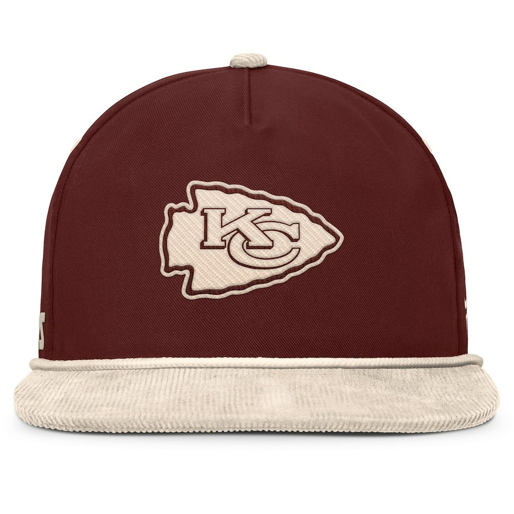 Kansas City Chiefs NFL Reminisce Golfer Adjustable Hat Brown
