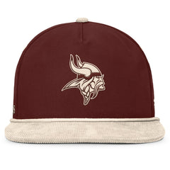 Minnesota Vikings NFL Reminisce Golfer Adjustable Hat Brown
