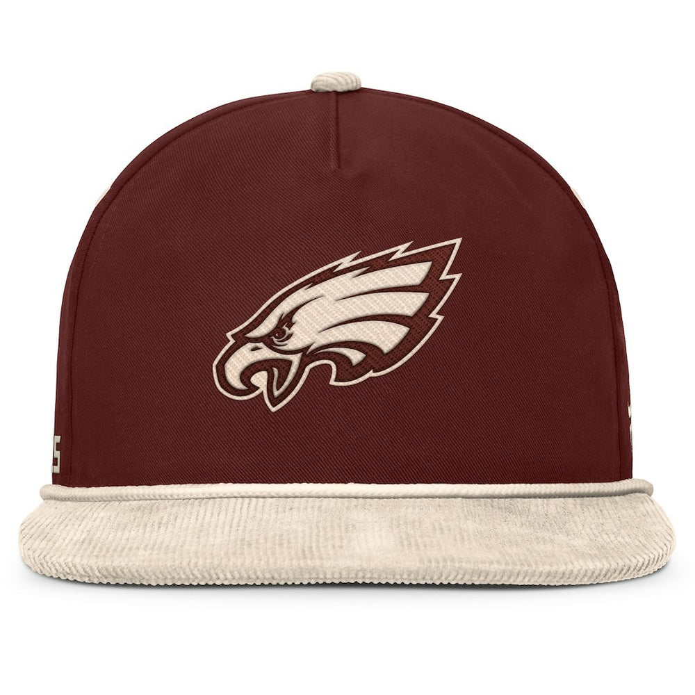 Philadelphia Eagles NFL Reminisce Golfer Adjustable Hat Brown