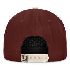 New York Giants NFL Reminisce Golfer Adjustable Hat Brown