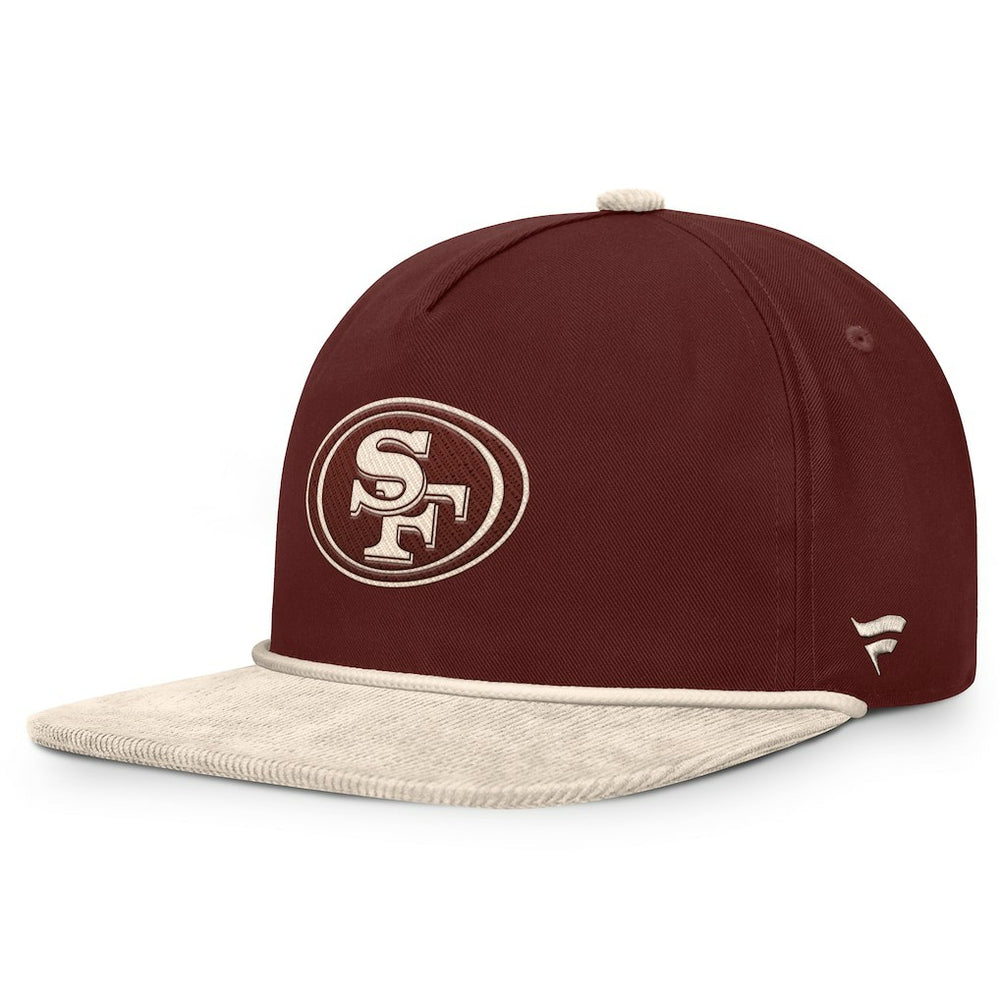 San Francisco 49ers NFL Reminisce Golfer Adjustable Hat Brown