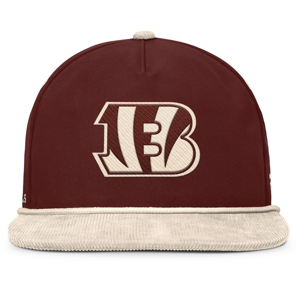 Cincinnati Bengals NFL Reminisce Golfer Adjustable Hat Brown