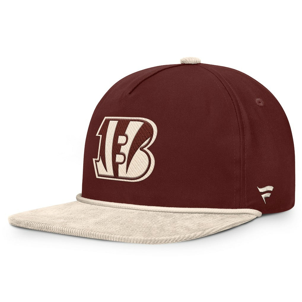 Cincinnati Bengals NFL Reminisce Golfer Adjustable Hat Brown