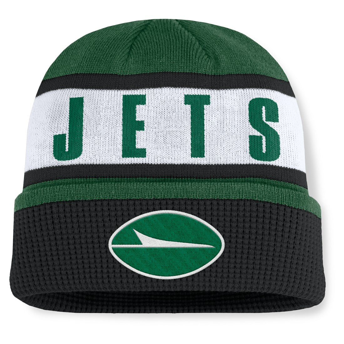 New York Jets Oskie Cuffed Knit Hat Green/Black