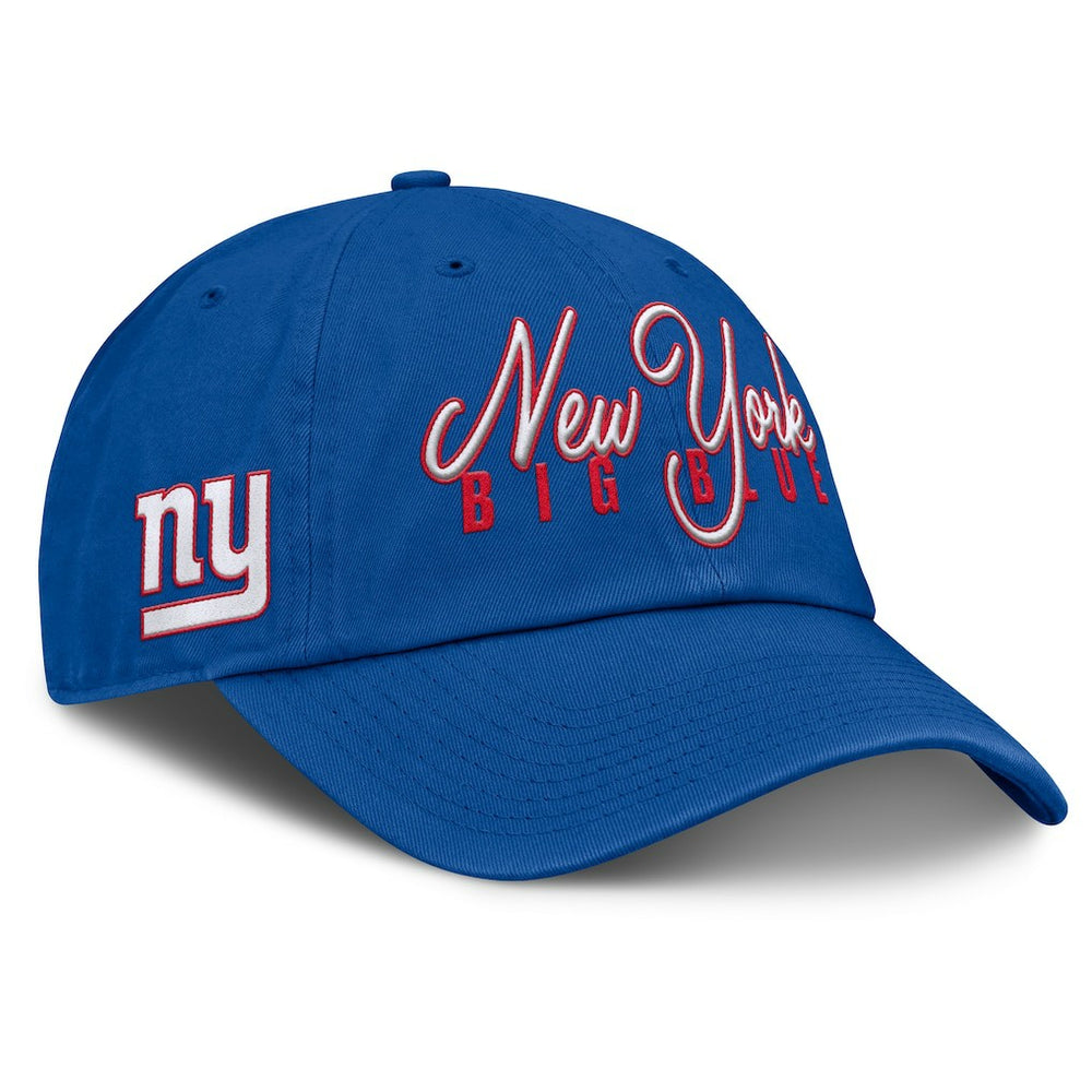 New York Giants Women's Moxie Adjustable Hat Royal
