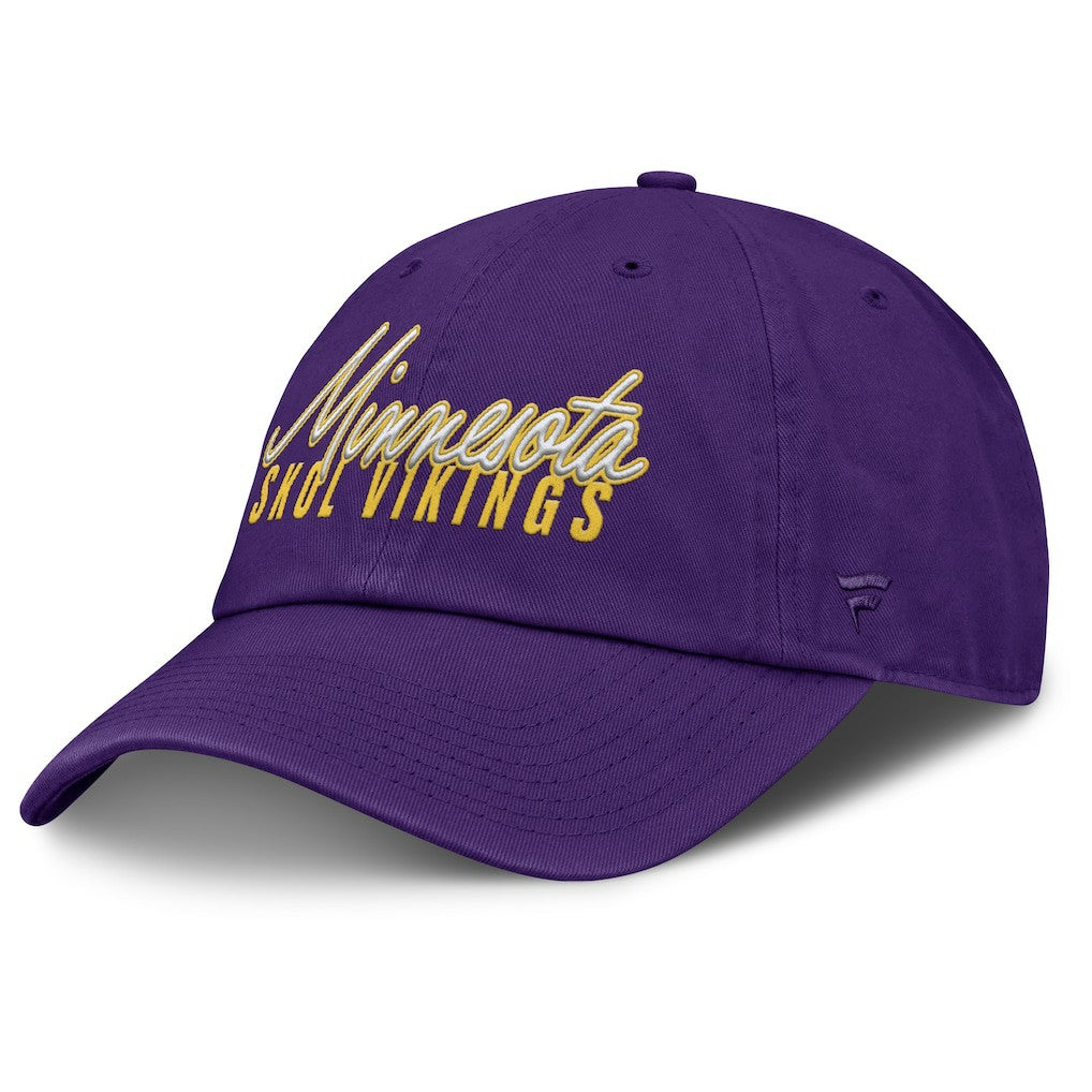 Minnesota Vikings Women's Moxie Adjustable Hat Purple