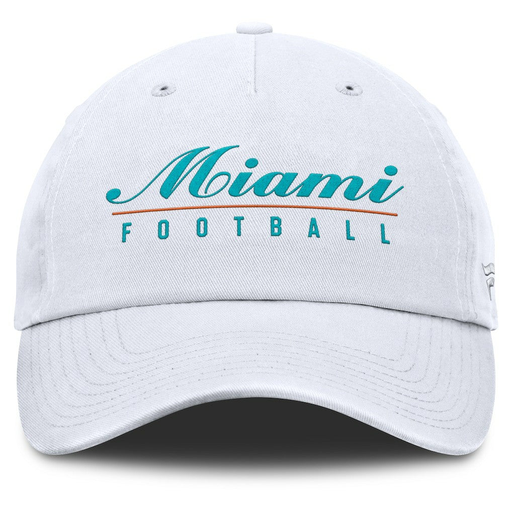 Miami Dolphins Women's Harmony Adjustable Hat White