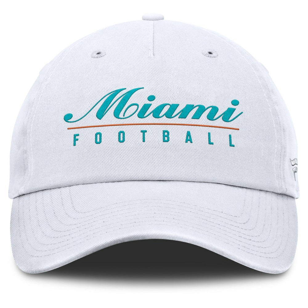 Miami Dolphins Women's Harmony Adjustable Hat White