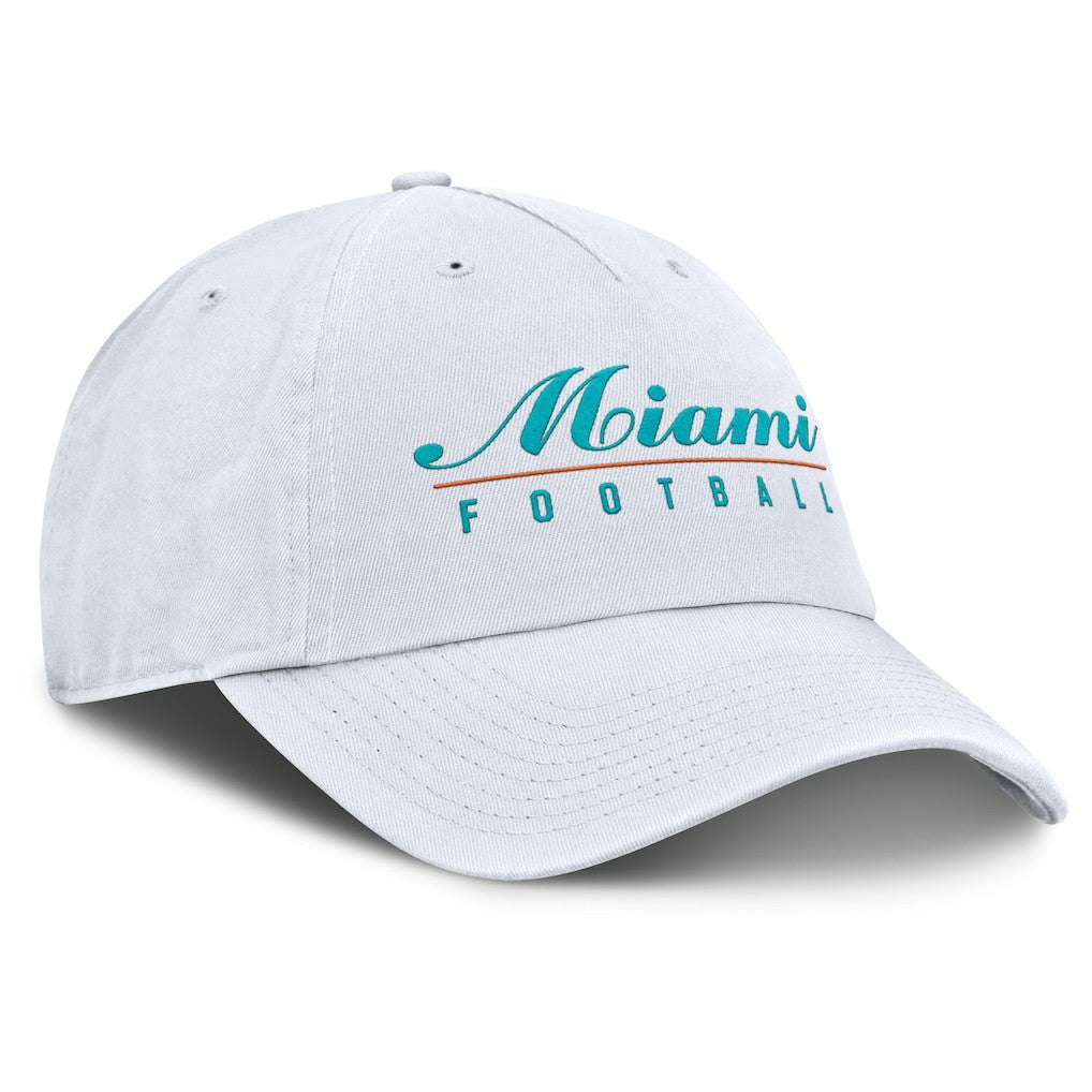 Miami Dolphins Women's Harmony Adjustable Hat White
