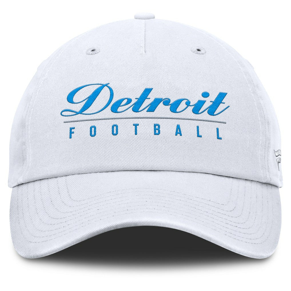 Detroit Lions Women's Harmony Adjustable Hat White