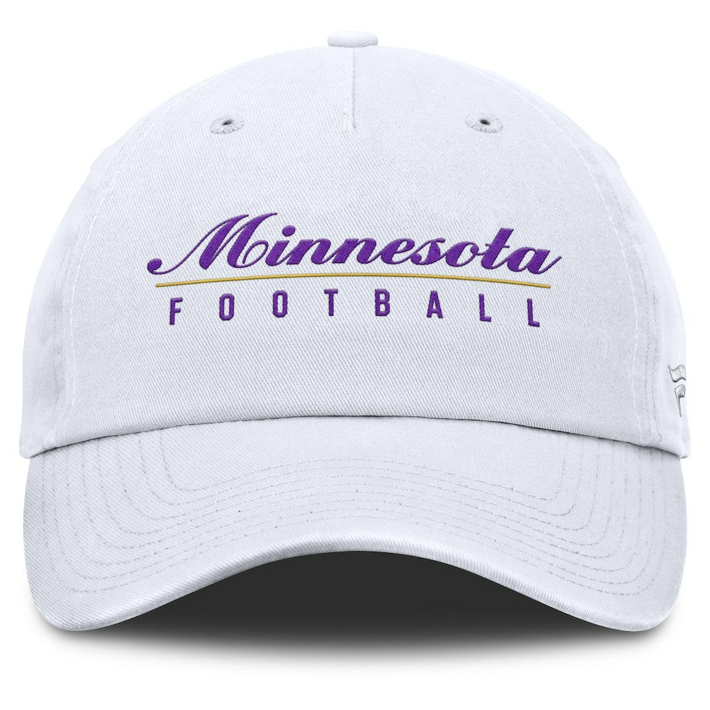 Minnesota Vikings Women's Harmony Adjustable Hat White