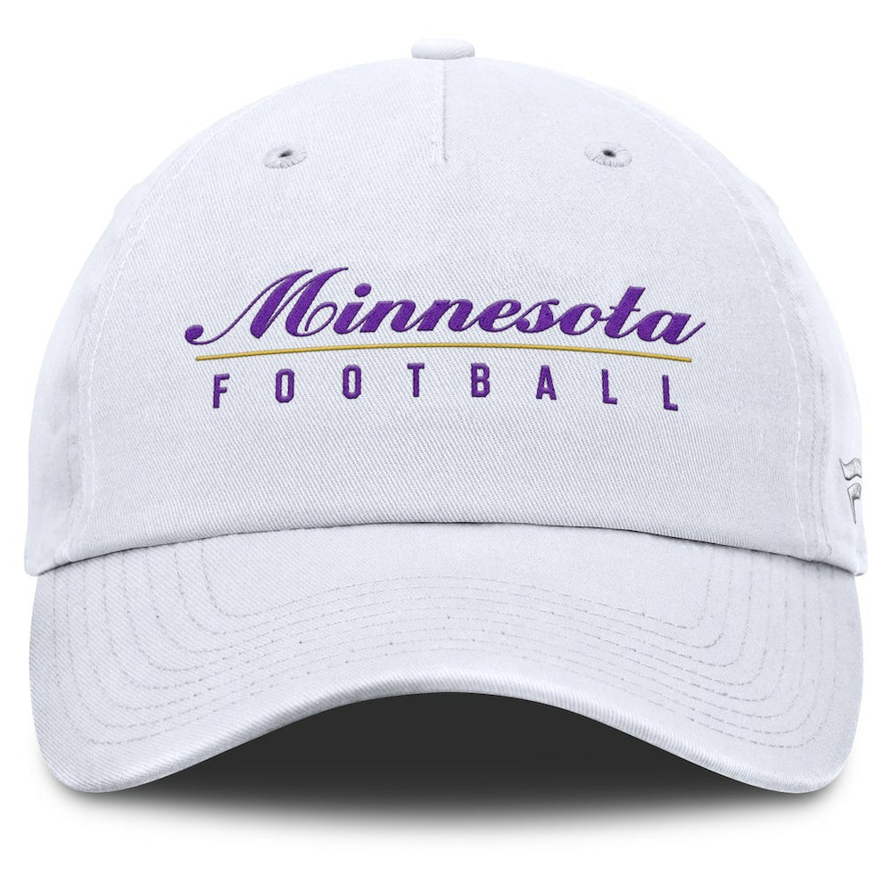 Minnesota Vikings Women's Harmony Adjustable Hat White