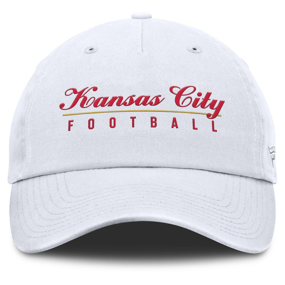 Kansas City Chiefs Women's Harmony Adjustable Hat White