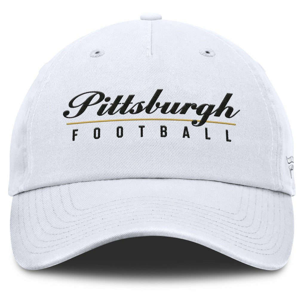 Pittsburgh Steelers Women's Harmony Adjustable Hat White