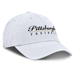 Pittsburgh Steelers Women's Harmony Adjustable Hat White