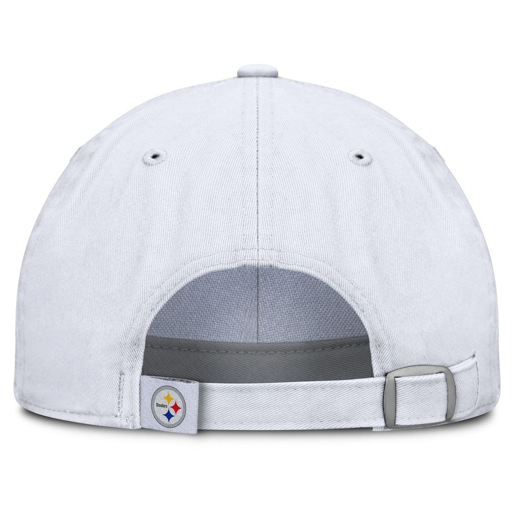 Pittsburgh Steelers Women's Harmony Adjustable Hat White