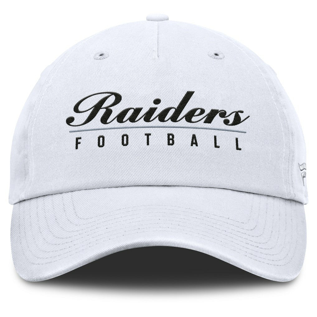 Las Vegas Raiders Women's Harmony Adjustable Hat White