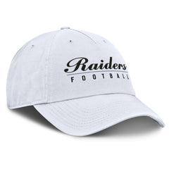 Las Vegas Raiders Women's Harmony Adjustable Hat White