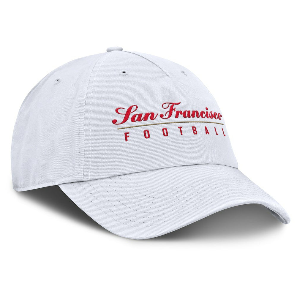 San Francisco 49ers Women's Harmony Adjustable Hat White