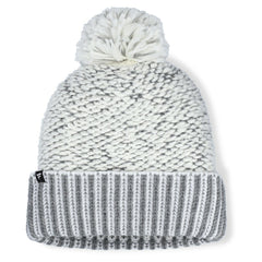 Cincinnati Bengals Women's Pro Set Cuffed Knit Hat with Pom Heather Gray