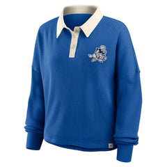 Dallas Cowboys Women's Oversized Hometown Premium Thermal Long Sleeve Shirt Royal