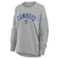 Dallas Cowboys Women's Hometown Legacy Long Sleeve T-Shirt Heather Gray