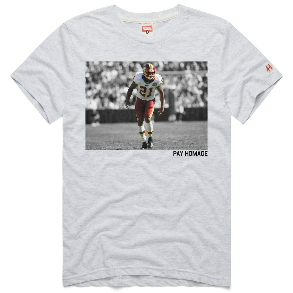 Sean Taylor Washington Commanders Homage Unisex Pay Homage Tri-Blend T-Shirt Ash