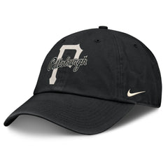 Pittsburgh Pirates Nike Statement Club Adjustable Hat - Black Hats