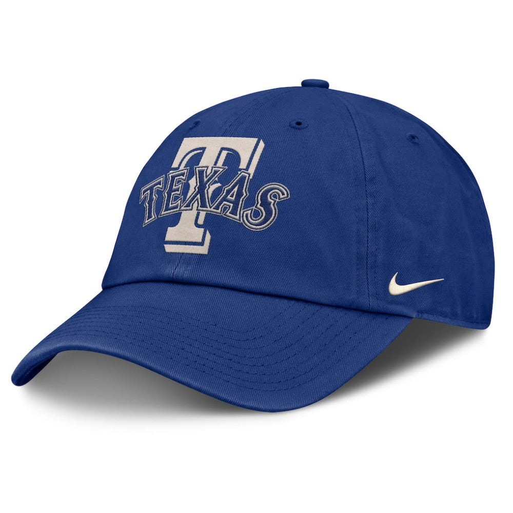 Texas Rangers Nike Statement Club Adjustable Hat - Royal Hats