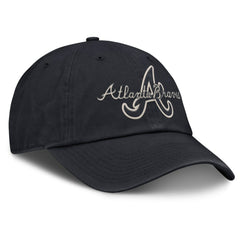 Atlanta Braves Nike Statement Club Adjustable Hat - Navy Hats