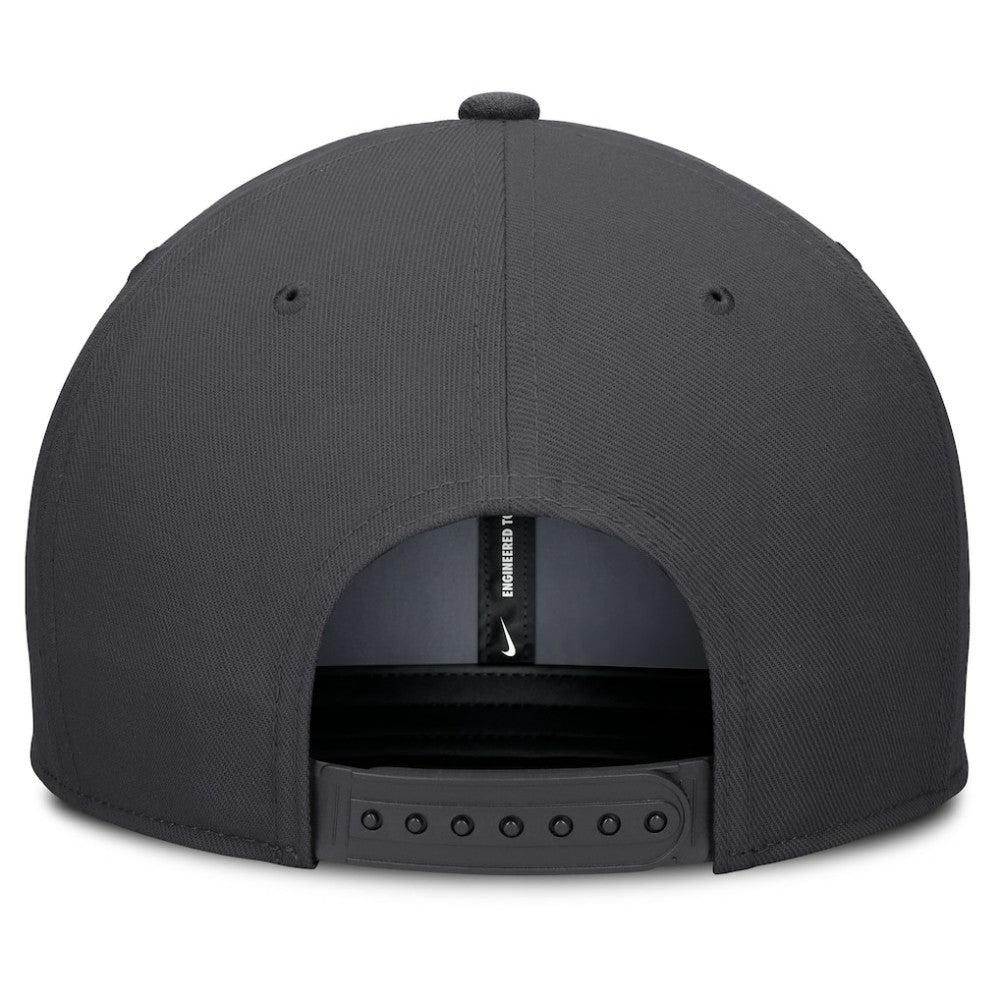 Chicago Cubs Nike Statement Pro Snapback Hat - Anthracite Hats