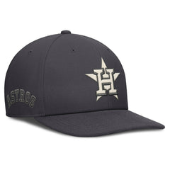 Houston Astros Nike Statement Pro Snapback Hat - Anthracite Hats