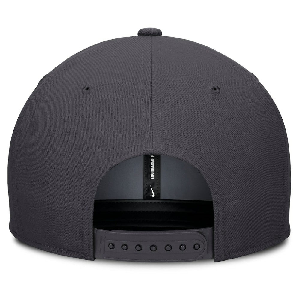 Tampa Bay Rays Nike Statement Pro Snapback Hat - Anthracite Hats