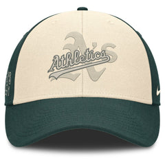 Athletics Nike Statement Club Performance Adjustable Hat - Green/Natural Hats