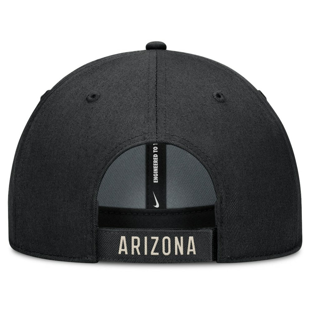 Arizona Diamondbacks Nike Statement Club Performance Adjustable Hat - Black/Natural Hats