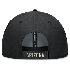 Arizona Diamondbacks Nike Statement Club Performance Adjustable Hat - Black/Natural Hats