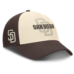 San Diego Padres Nike Statement Club Performance Adjustable Hat - Brown/Natural Hats