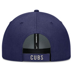 Chicago Cubs Nike Statement Club Performance Adjustable Hat - Royal/Natural Hats