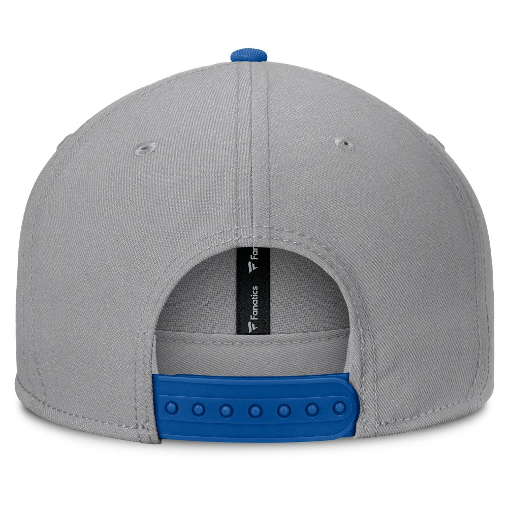 Los Angeles Dodgers Fanatics Punchout Snapback Hat - Gray Hats