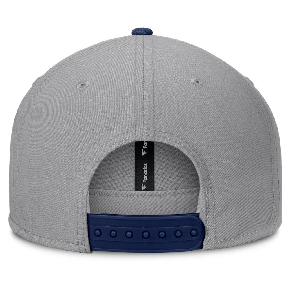 Atlanta Braves Fanatics Punchout Snapback Hat - Gray Hats